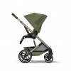 Cochecito Duo Balios S LUX BLK con Capazo Plegable Cybex Moss Green