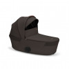 Cochecito Duo Balios S LUX BLK con Capazo Plegable Cybex Chocolate Brown