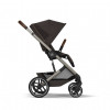 Cochecito Duo Balios S LUX BLK con Capazo Plegable Cybex Chocolate Brown