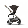 Cochecito Duo Balios S LUX BLK con Capazo Plegable Cybex Chocolate Brown