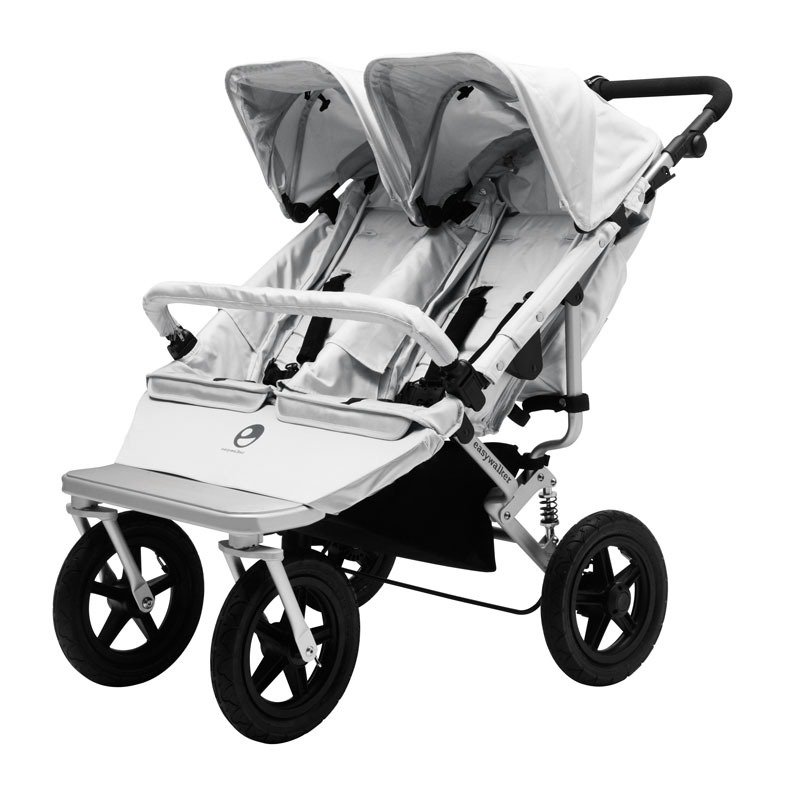Cochecito Gemelar Easywalker Duowalker Plus Silver Disbaby Tienda…