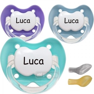 Pack 3 Chupetes Personalizados Trendy Happy Boy +6 Meses
