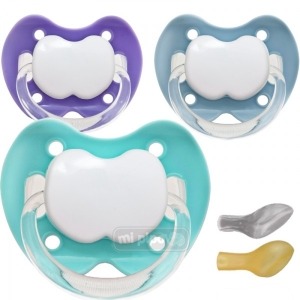 Pack 3 Chupetes Personalizados Trendy Happy Boy 0-6 Meses