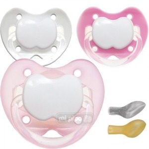 Pack 3 Chupetes Personalizados Trendy Star Girl 0-6 Meses