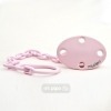 Pack 2 Chupetes con Broche Personalizados Lima-Pink 0-6 M