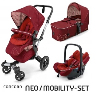 Cochecito Concord Neo 2016 Mobility Set Tomato Red