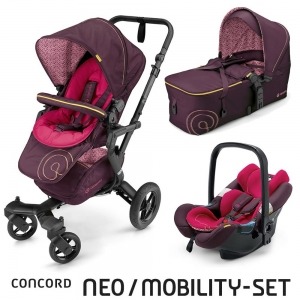 Cochecito Concord Neo 2016 Mobility Set Rose Pink
