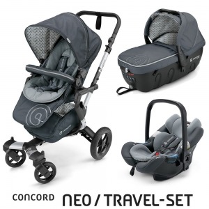 Cochecito Concord Neo Travel Set Graphite Grey