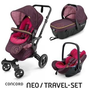 Cochecito Concord Neo Travel Set Rose Pink
