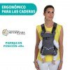 Mochila Portabebés Chicco Easy Fit Moon Grey