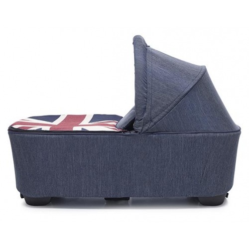 Capazo Easywalker Carrycot para Mini Stroller Union Jack Denim