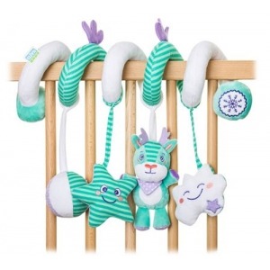 Espiral Saro con Sonajero Winter Friends