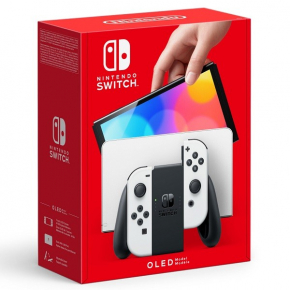 Nintendo Switch Blanca Neón - Modelo OLED