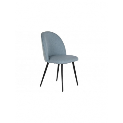 SILLA POLIESTER METAL 50X52X84 AZUL