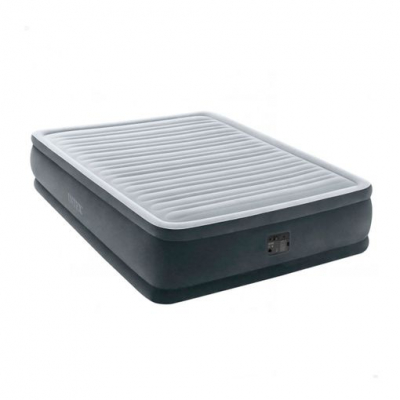 Colchón Hinchable Comfort-plush Con Bomba Gris 46x152x203 Cm