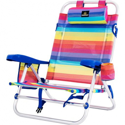 Silla de Playa Textiline Multicolor (Fuera)
