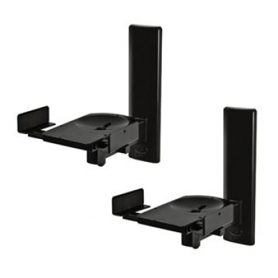 Soporte de altavoz de pared Btech Negro