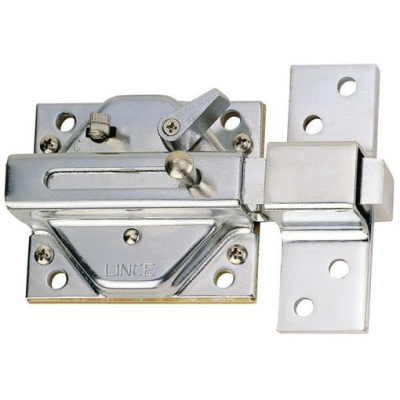 Cerrojo Cromado S/llave Lince 2940hc