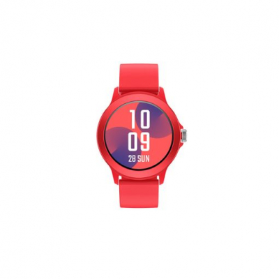 Spc Smartee Duo Vivo – Reloj Inteligente 1,27, Correa Extra, Llamadas, 100sports, Rojo