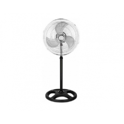 Ventilador de pie - 45 cm de diámetro - 80 vatios - oscilante 120 ° - base