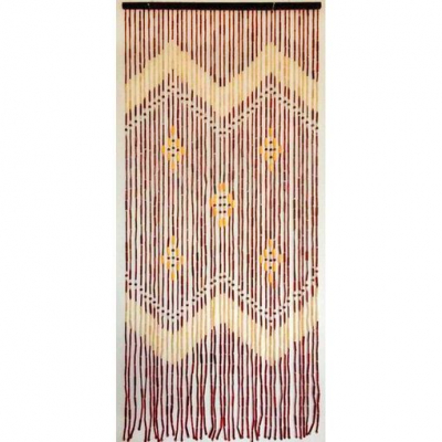 Cortina Puerta 42 Tiras Bambu 90x200 Cm - Neoferr