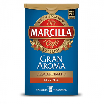 Café Descafeinado Molido Mezcla Marcilla 200Grs