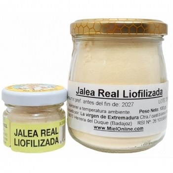 Jalea Real Liofilizada Virgen de Extremadura 100Grs