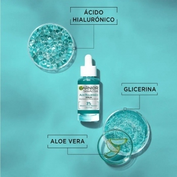 GARNIER Skin Active Serum Hidratante Rellenador Aloe Hialurónico 30ML