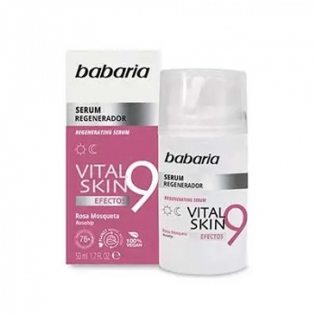 Babaria Serum Vital Skin 9 Efectos Rosa Mosqueta 50ML