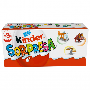 Kinder Sorpresa Pack-3x20Grs Licencia Wonka