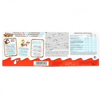 Kinder Galletas Cards Estuche T2X5 128Grs