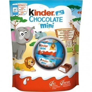 Kinder Chocolate Mini Barritas 120Grs