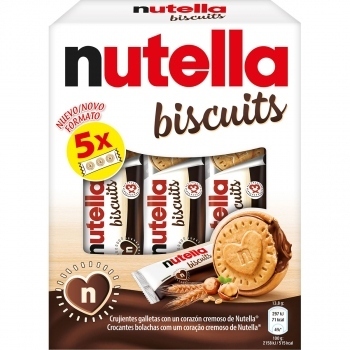 Nutella Biscuits Galleta 5X3 207Grs