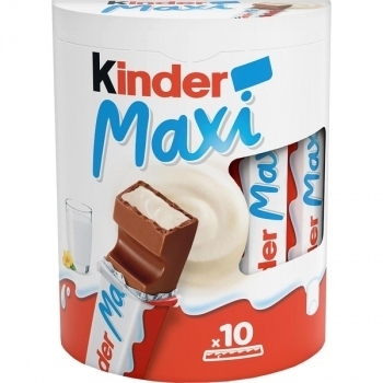 Kinder Chocolate Maxi 10U 210Grs