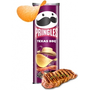 Pringles Texas BBQ 165Grs