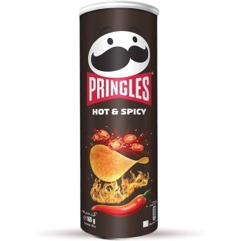 Pringles Hot & Spicy 165Grs