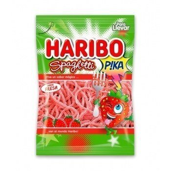 Haribo Spaghetti Pika Fresa 150Grs