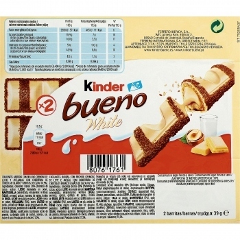Kinder Bueno White T2X43Grs Pack-3