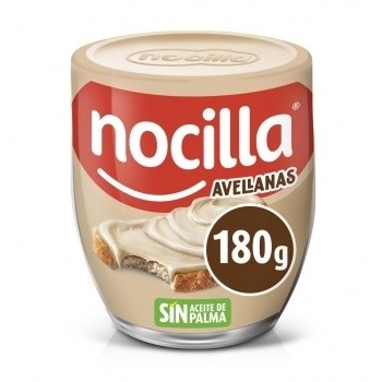 Nocilla Leche Avellanas Vaso 180Grs