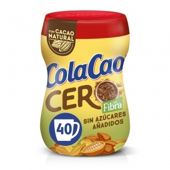 ColaCao Original Cero Azúcar Con Fibra 325Grs