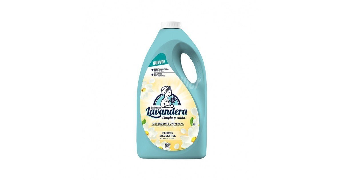 La Lavandera Detergente L quido Flores Silvestres 90 Lavados AhorroCash la-lavandera-detergente-l-quido-flores-silvestres-90-lavados-ahorrocash