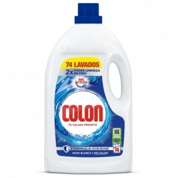Colon Detergente Gel Activo 74 Lavados 3.33L