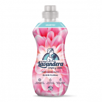 La Lavandera Perfumador Exilir Floral 36 Lavados 720ML