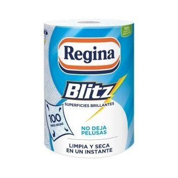 Rollo de Cocina Regina Blitz 3 Capas 1R 100 Maxi Hojas