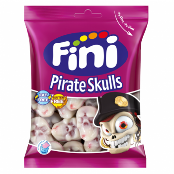 Gominolas Fini Calaveras Rellenas Pirate Skulls 90Grs