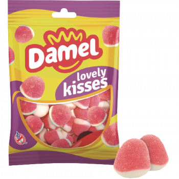 Gominola Damel Besitos de Fresa Lovely Kisses 135Grs