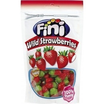Gominolas Fini Mini Fresas Brillo Wild Strawberries 165Grs