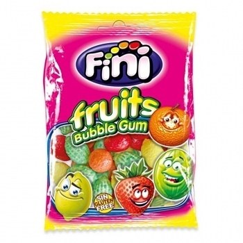 Chicles Fini Fruit Macedonia Bubble Gum 90Grs