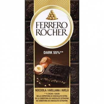 Ferrero Rocher Chocolate Dark 55% 90Grs