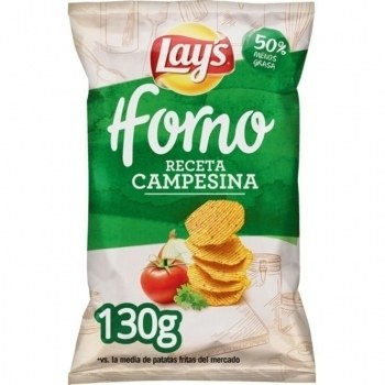 Patatas Fritas Lays al Horno Campesinas 130Grs